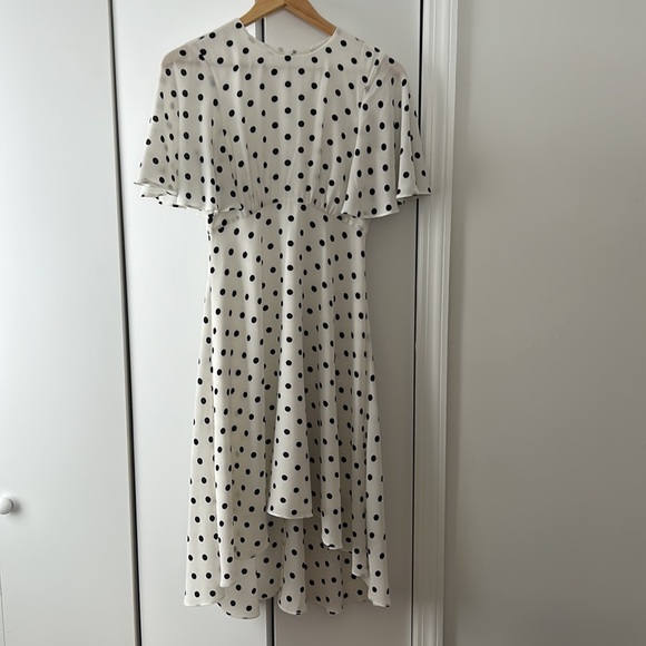 ✨Eliza J hi lo polka dot midi dress size 4 - Picture 11 of 13